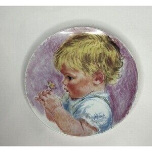 Vintage Collector’s Plate Baby Blossoms By Frances Hook (1982)